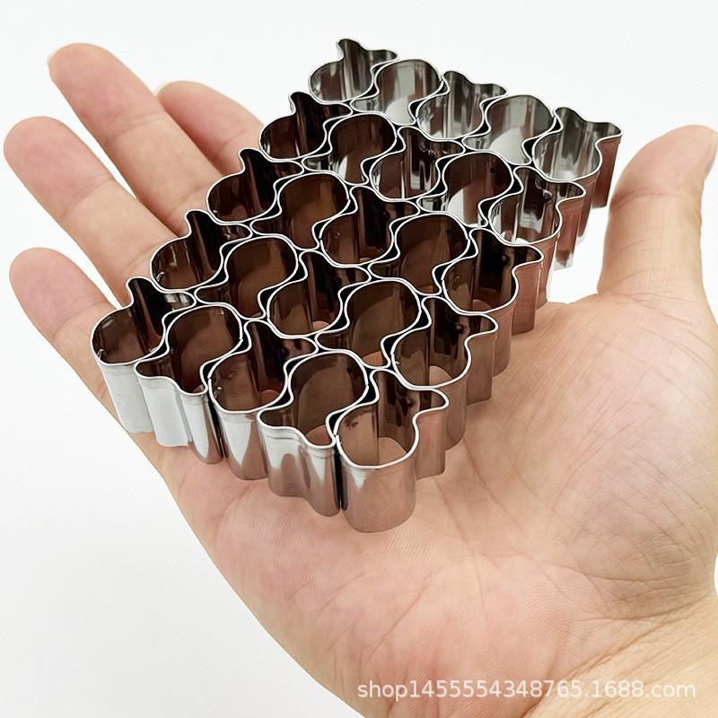 Even Mini Fish Biscuit Mold, Small Goldfish Stainless Steel Biscuit Mold, Fish-shaped Food, Small Snacks, Baking Mold