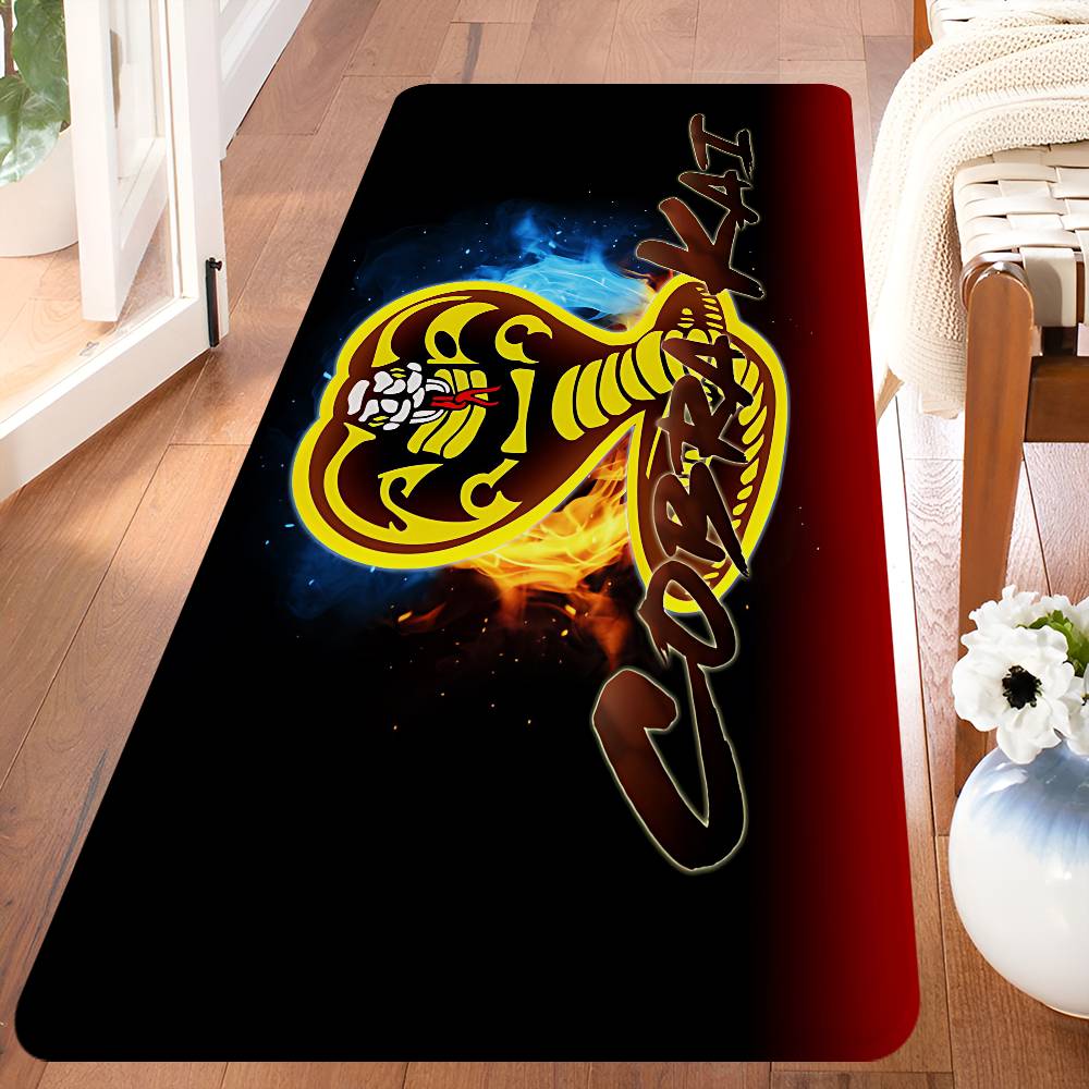 Klasické TV seriály Cobra Kai Kuchyňská rohožka Dětský pokoj Dekorace ložnice Balkon Protiskluzová rohožka Obývací pokoj Alfombra