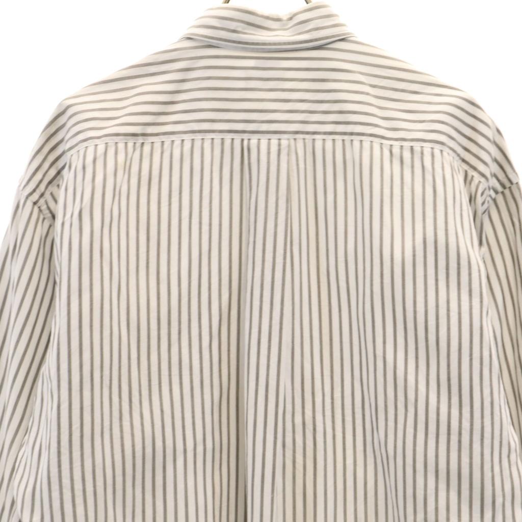 KENZO 90s Made in Japan Old Striped Pattern Long sleeve shirt 1 Gray Men's Used