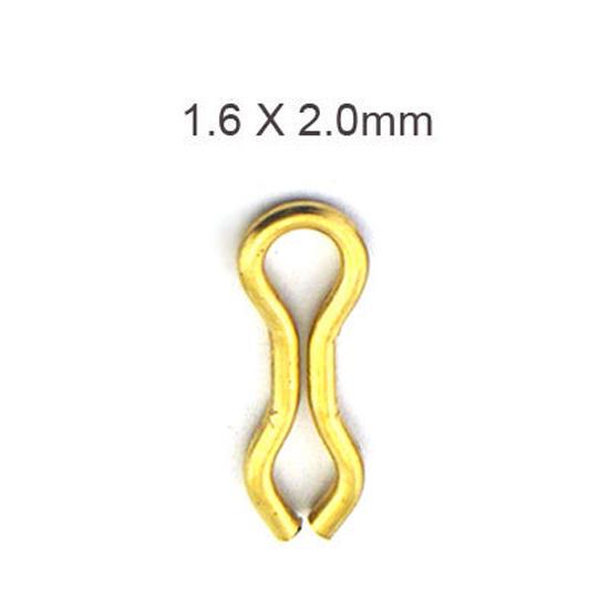 3000 adet yaylı halka Bimoo sazan balıkçılık aksesuar saç teçhizat kurşun ağırlık kilidi 1.2*16mm 1.6*20mm 2.0*24mm