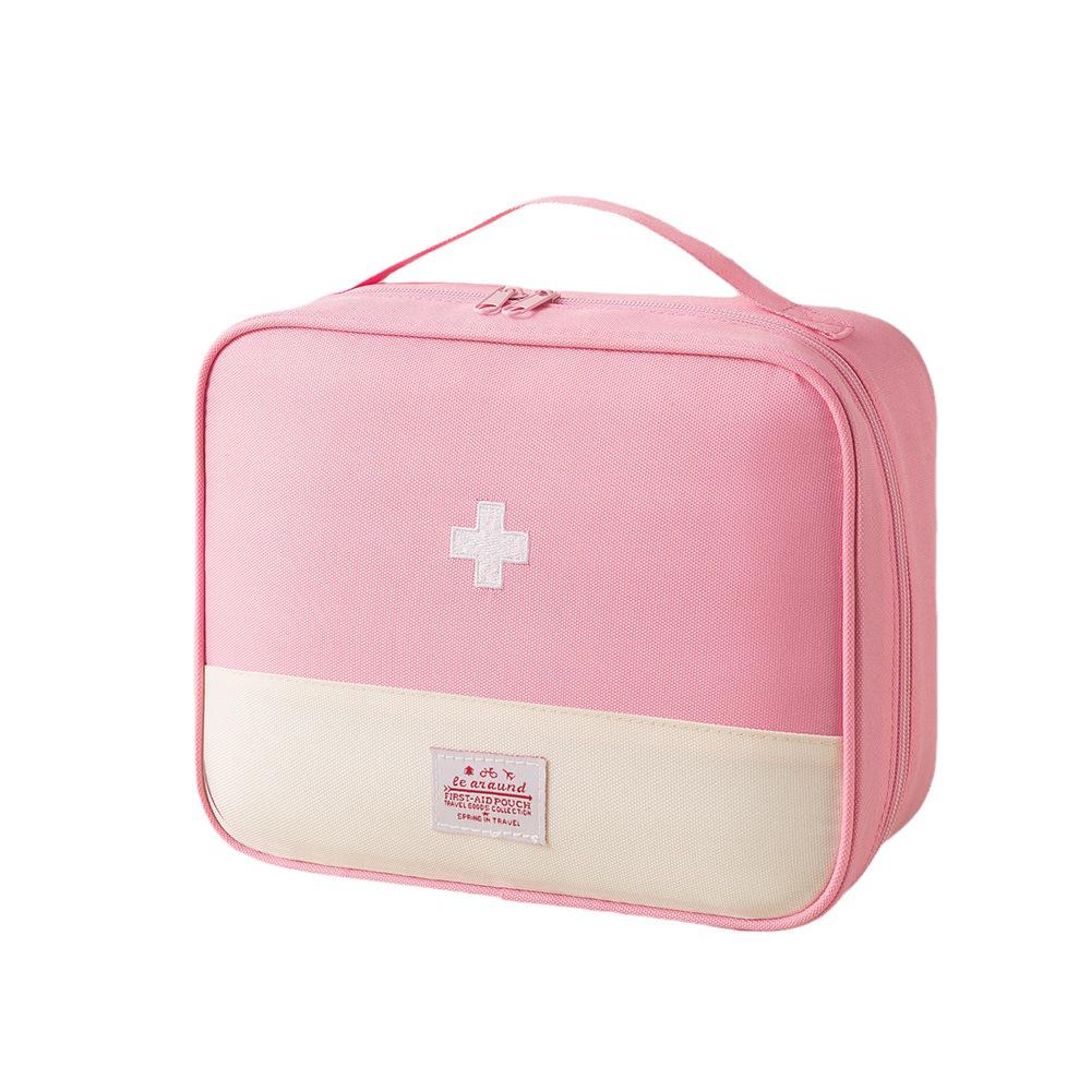 Large Capacity Portable Medical Bag - Oxford Cloth Medicine Storage for Home & Travel First Aid