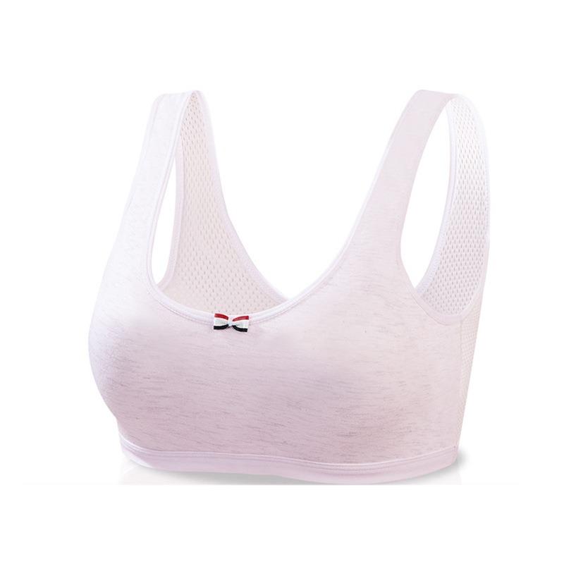 Girls' Underwear Thin Sports Breathable Cotton Underwear Development Stage Girls' Fit Tank Top Bra