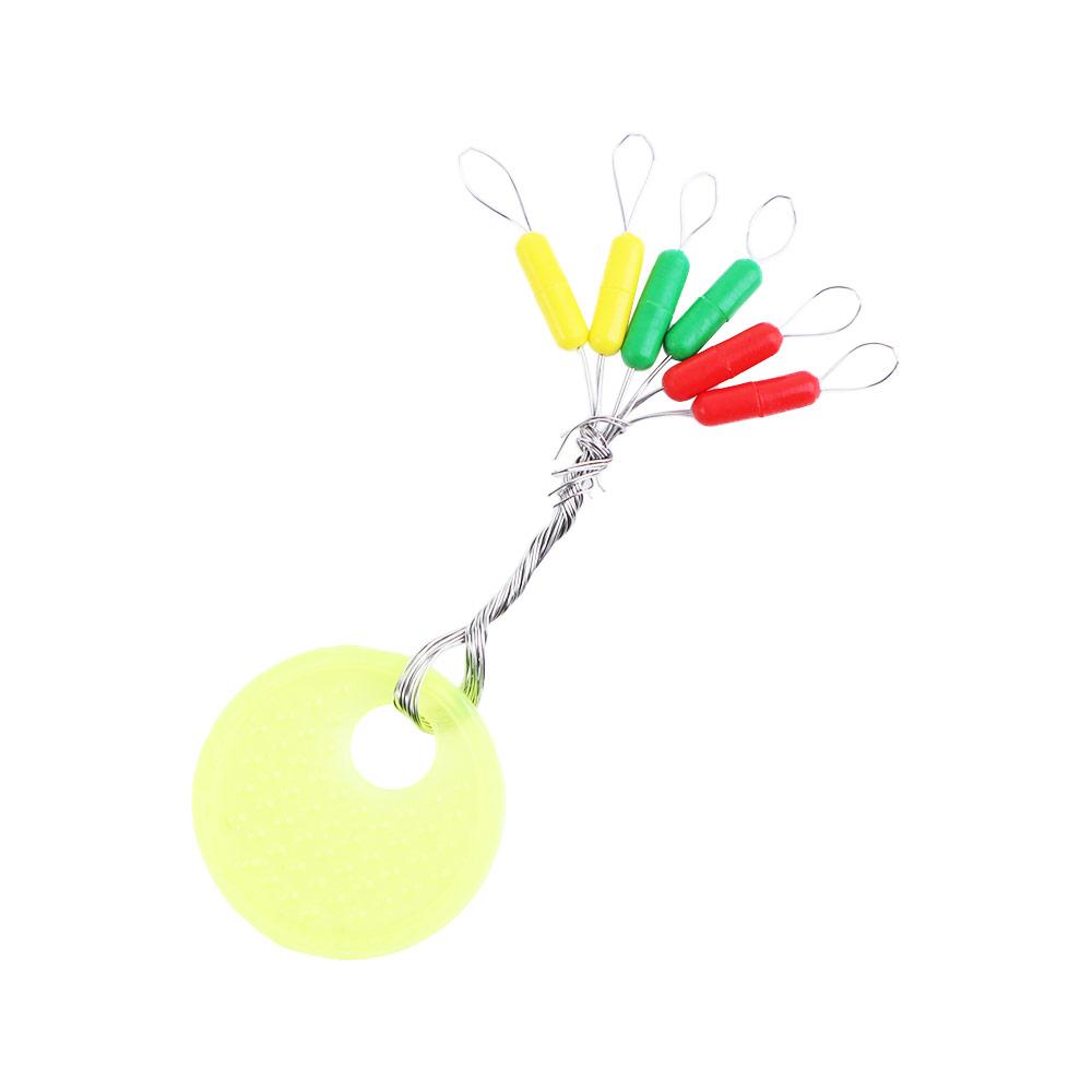 Bait Fly Fishing Accessories Oval Floating Stopper Fishing Float Rubber Space Beans Fishing Bobber