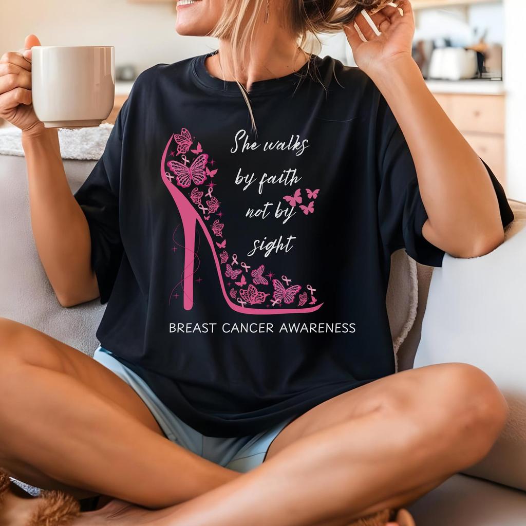 Breast Cancer Awareness Support T-shirt, Unisex Tee for Fundraisers & Survivors, Unity Shirt