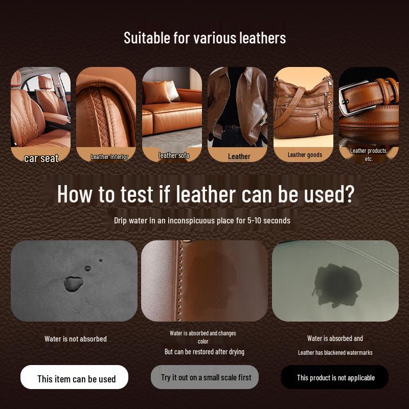 Leather Care Oil: Cleaner & Conditioner for Shoes, Sofas, and Goods.