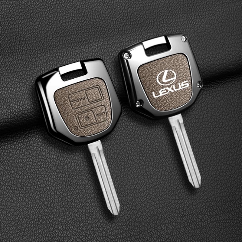 Custodia in Pelle Vintage per Chiave Auto Copertura Completa per Lexus ES GS LS IS RX SC LX GX470 RX350 ES300 RX400h Portachiavi Auto Accessori