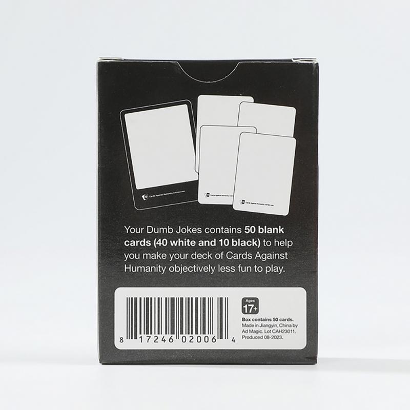 Cards Against Humanity Casual Party English Board Game Cards - A Hilarious And Edgy Party Game For Adults