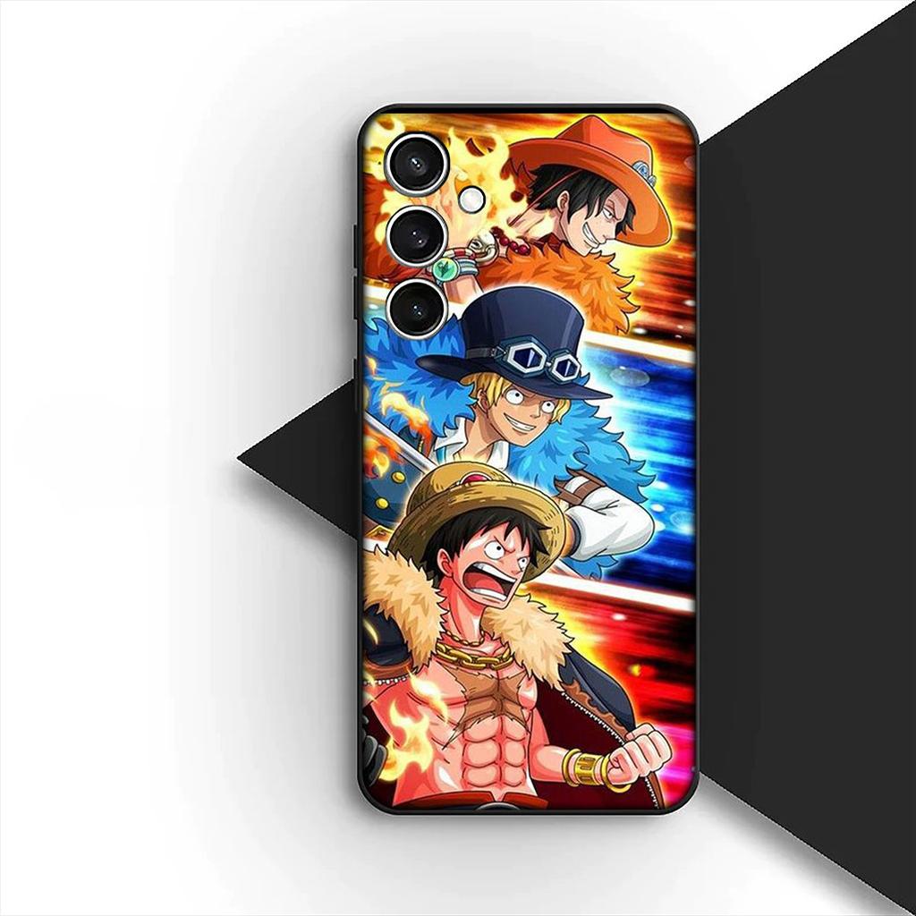 Cover for Motorola Moto G86 G57 E14 E15 G14 G34 G67 G84 G24 A54 G15 Power E22 Phone Case One Luffy Pieces Sanji Roronoa Zoro