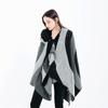 Contrast Stripes Cashmere Winter Scarf Shawl Beautiful and Most Striking Accessories Comfortable High Quality Unique Clothes