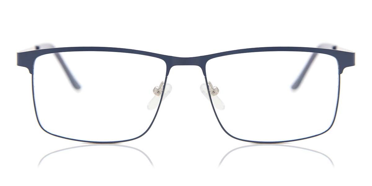 

Мужские очки Smartbuy Collection Stet 910c в квадратной оправе с матовой сине-серебристой отделкой Matte Blue Silver/55-15-143