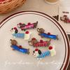 Dachshund Puppy Hairpin Less Cute Side Duck Bill Sweet Hairpin Bangs Cartoon Headdress