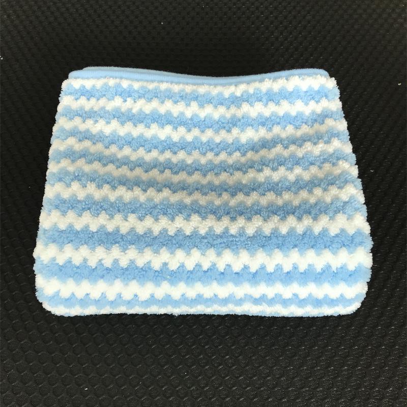 Coral Fleece Striped Bath Towel Set, Large & Thick, 70 x 140 cm, Absorbent Gift for Adults.