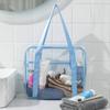 Zipper Bag Makeup Storage Bag PVC Bath Tote Bag Travel Bag Toiletries  Organizer  Sports