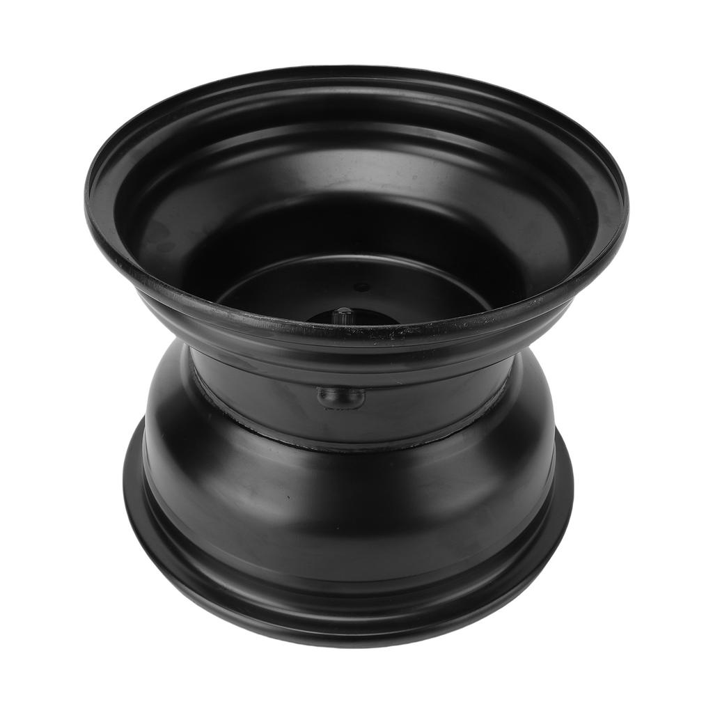 8 tum 18X9.50 8 ATV Hjul Fälg Nav Höghållfast Metall Go-kart Hjulfälg för Golfbilar Svart