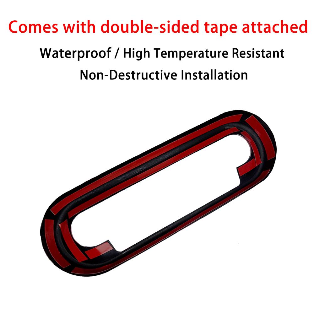 For Mini Countryman U25 Cooper E SE J01 EV J05 Aceman F65 F66 F67 Car Central Control Button Frame Cover Stickers Accessories
