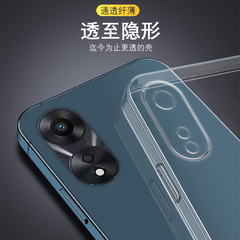 Applicable To OPPOA11 Mobile Phone Case A11x Luxury PHJ111 Silicone Personalized Simple and Fashionable Transparent Soft Case