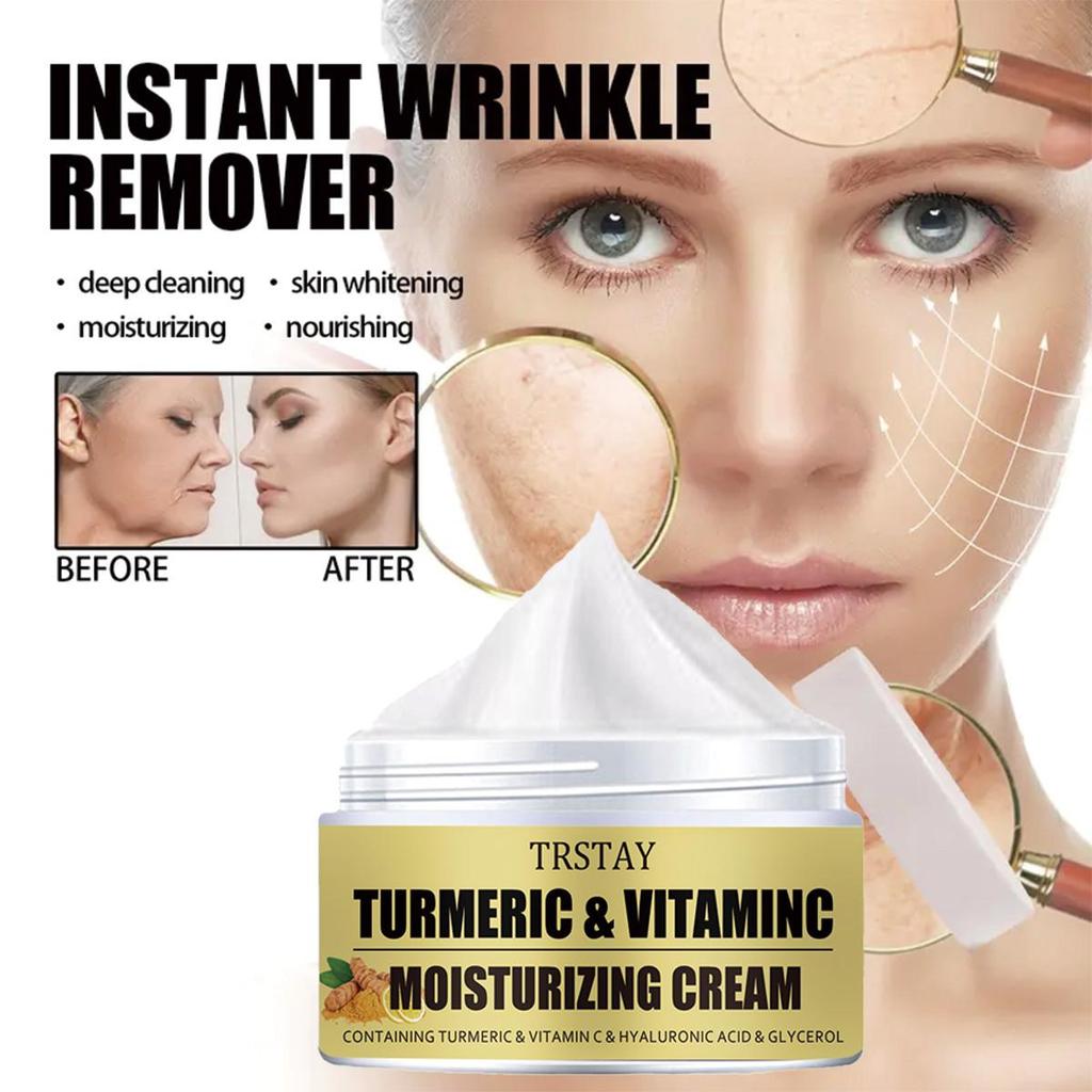 Regenerační krém na obličej Zázvor a vitaminové vrásky na obličeji Hluboce hydratační komplex odumřelé pokožky plodu a hlavy Hydratační krém