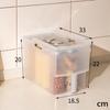 Kitchen Organizer Bin Storage Box Organizing Pantry Organization Household Freezer
