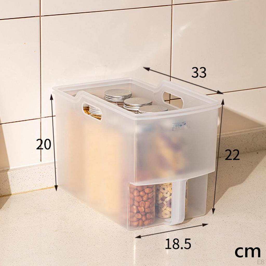 Kitchen Organizer Bin Storage Box Organizing Pantry Organization Household Freezer