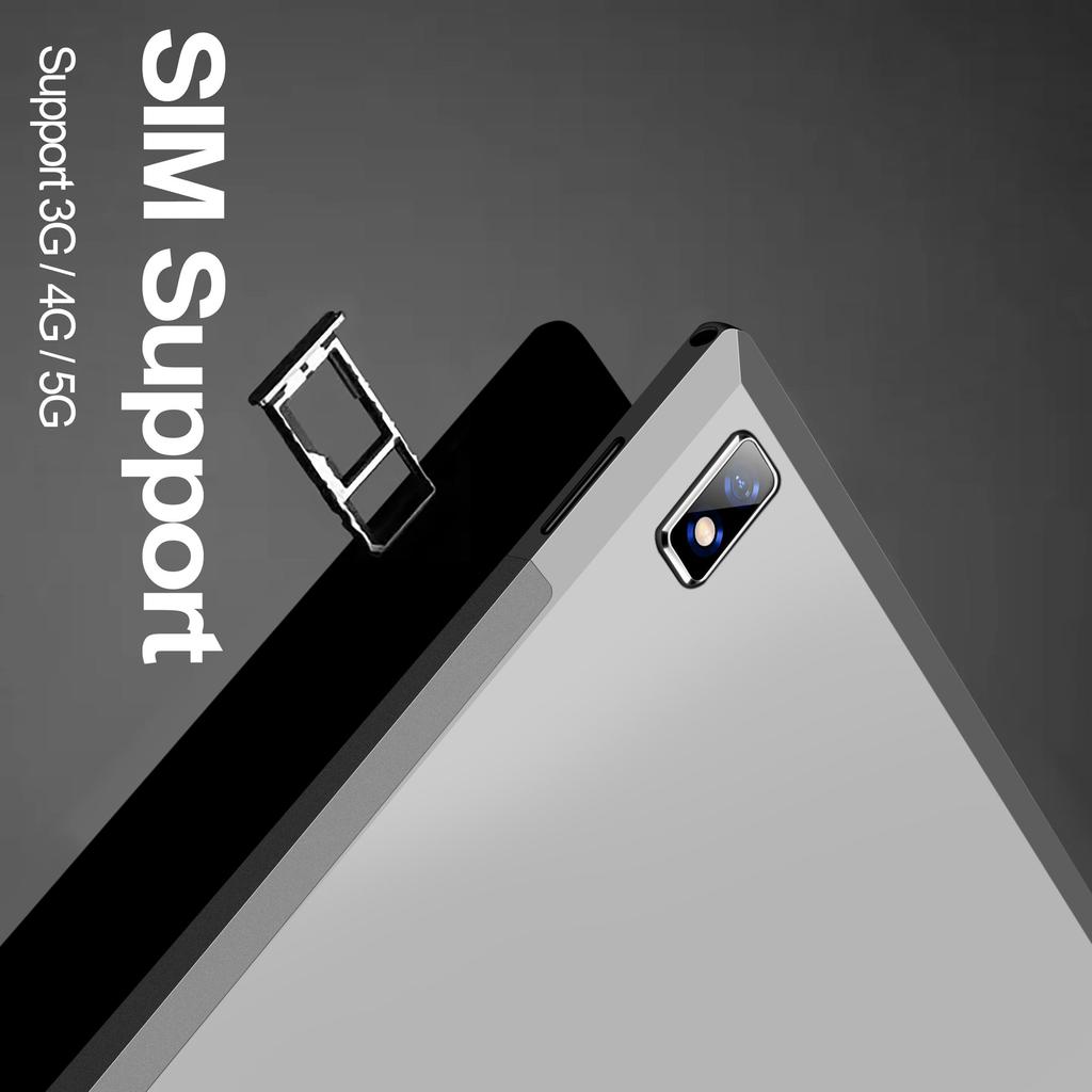 10.1 Inch Tablets BDF P30 PLUS Global Version Android 12 System 8GB RAM 512GB ROM 4G LTE Dual SIM 5G Dual WiFi GPS Tablet PC 8000mAh