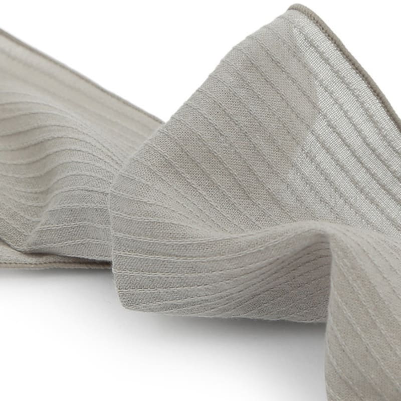 UNDERCONTROL STUDIO THIN SCARF / LAYER STRIPE / G GREY