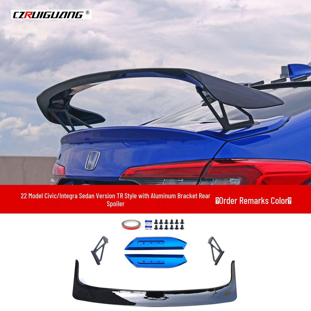 Honda Integra/Civic Front Lip, Rear Spoiler, Side Skirts, Rear Lip, Louvers, and Exhaust Tips Body Kit