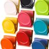 9x Magnetic Clips Colorful Fridge Magnets for Classroom Locker Home Kitchen