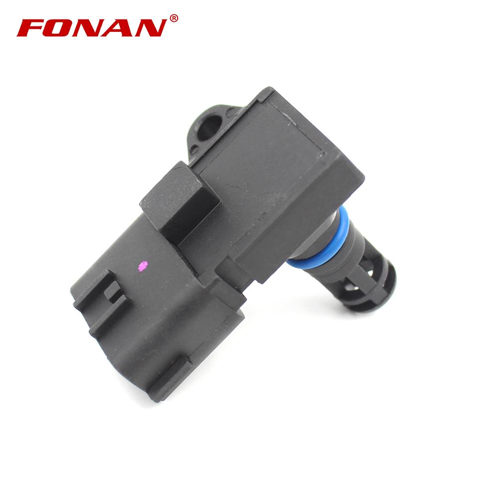 MAP Intake Air Pressure Sensor For Renault Samsung SM3 N16 02 - 05 QG15 L4 5WK96823 A2C91285200 2343012920Z0