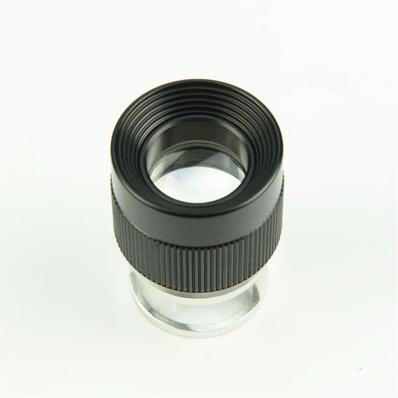Ergonomic Handle 10X Cylinder Magnifier Loupe Glass For Comfortable Jewelry And Artifact Inspection