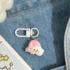 Cartoon Cute Cloud Keychain Kawaii Sweet Keychain Pendant For Women Girls  Versatile Backpack Decoration Accessories Gift