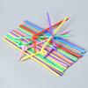 26cm Long Color Straw, Disposable Children's Handicraft, Bendable Drink, Soybean Milk, Milk Tea Shop, Food Grade