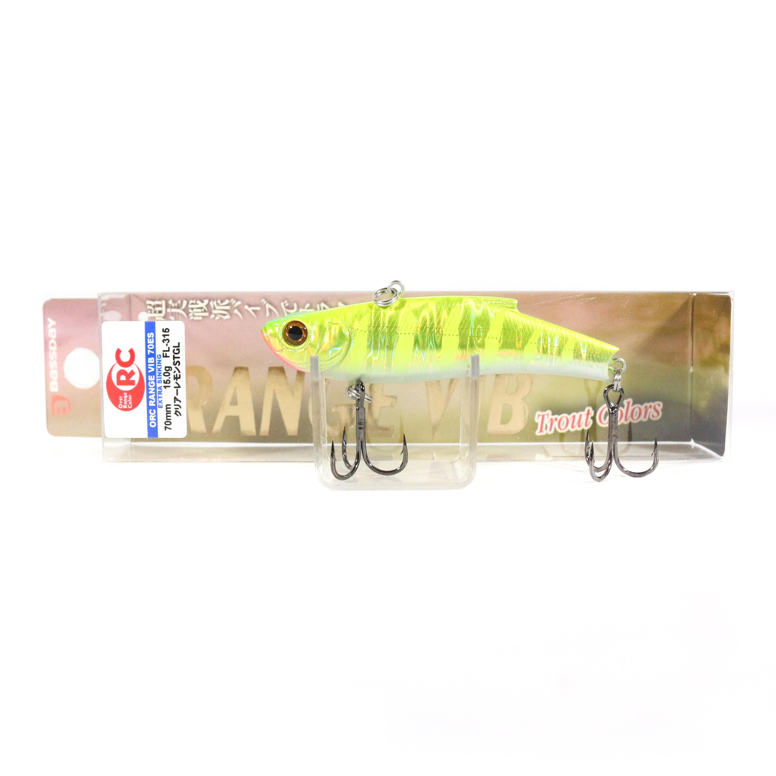 

Bassday ORC Range Vibe 70 ES Экстра тонущая виброприманка FL-315 (5261)