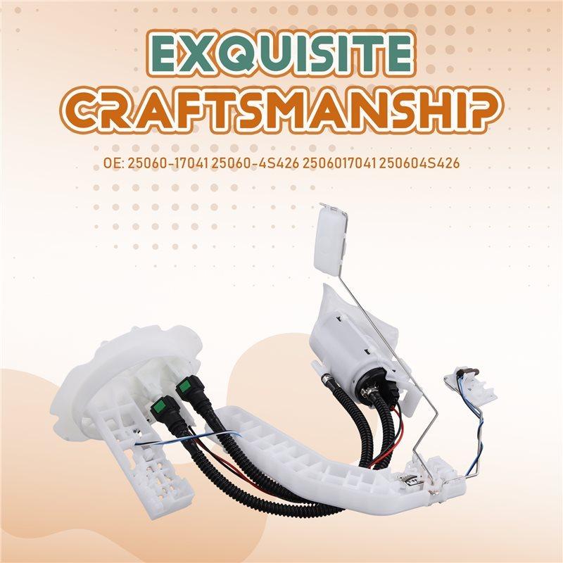 For Nissan Frontier Fuel Pump Assembly 25060-17041 25060-4S426 2506017041 250604S426 For Xterra 3.3L 2.4L/3.3L 1999- 2004