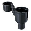 SEIWA IMP445 Car Drink Holder Additional Holder for Cup Paper and Large Includes Vibration Stable Quiet Easy and Rotating Function - 2-Cup [Suitable