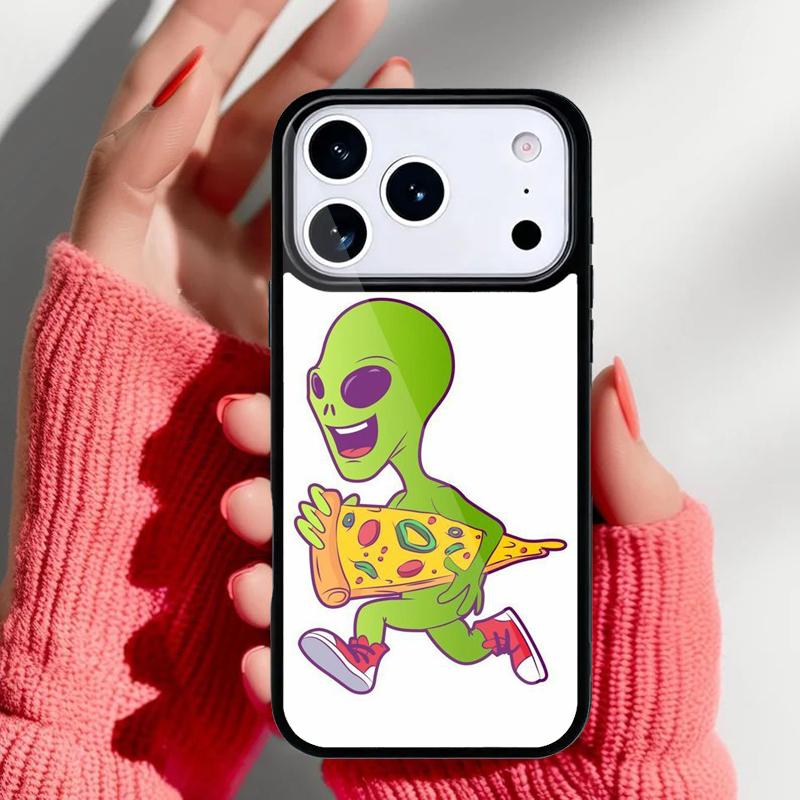 Pizza Food Bacon Cheese Phone Case for iPhone 17 Air 16e 15 14 13 Pro Max Back Cover for 12 11 Pro Coque