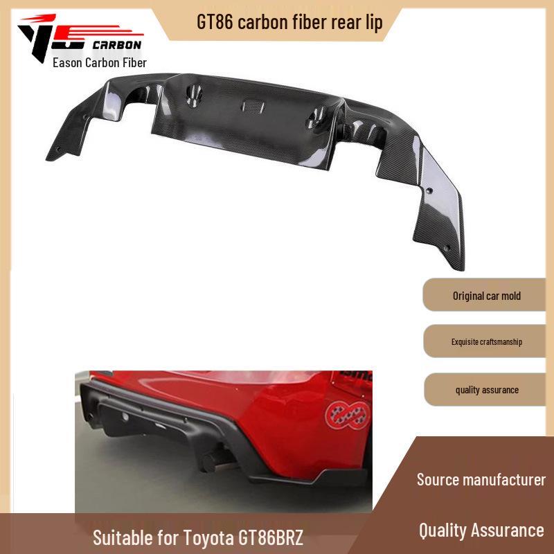 Carbon Fiber Rear Spoiler for Toyota GT86/BRZ (2013+)