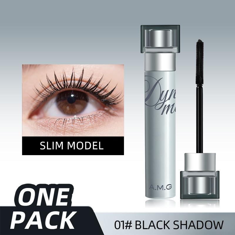 A.M.G Volumizing Mascara Lengthening Curling Waterproof Smudge-Proof 01#Black Shadow