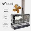 **"Borderless Camping: Heat-Powered Outdoor Fireplace Fan & Creative Ornament"**
