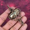 Pyrite Gemstone Pendant Handmade Pendant Copper Wire Wrapped Designer Jewelry