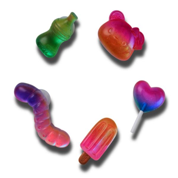 Crocs Jibbitz Конфеты Желе 5 шт. FREE