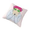 Happy Saiki Anime Throw Pillow Cover Decorative Pillow  Cushion Covers