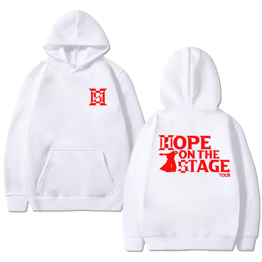 2025 Korean Kpop J-Hope On The Stage Tour Printed Hoodie Autumn Winter New Men Women Trend Y2k Pullover Unisex Fleece Sweatshirt