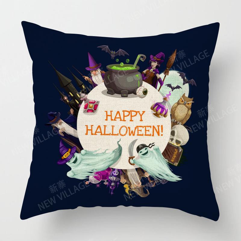 Decorative Cushion Home Living Room Decor Throw Pillow Cover 40*40 40x40cm 60x60cm 45x45cm 50x50cm Pillowcase Halloween Autumn