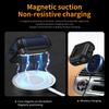 For Samsung Galaxy Buds3 Pro/Buds3 Case TPU + PC Magnetic Case Stand Bluetooth-Compatible Earbuds Cover with Carabiner
