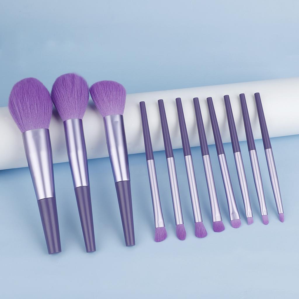 Makeup Brushes 11 Fiber Hair Makeup Brush Set, Blush Eyeshadow Brush Foundation Brush Beauty Tools