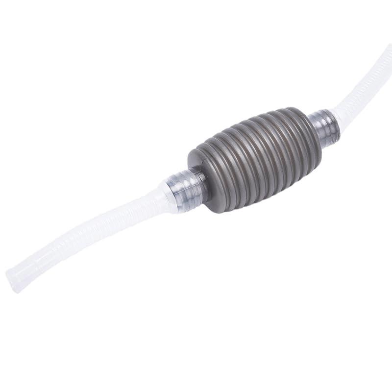 Premium Grey Aquarium Fish Tank Water Changing Syphon Pipe 1.5 Meter Flexible | Easy To Use Gravel Cleaner