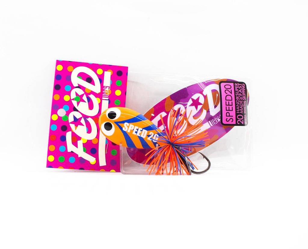 Feed Speed 20 Hand Made Wood Frog Floating Lure 20 grams 253 (7253)