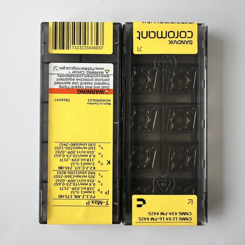 SANDVIK / CNMG120416-PM 4425 / Original Swedish hard alloy blade 10 Pcs