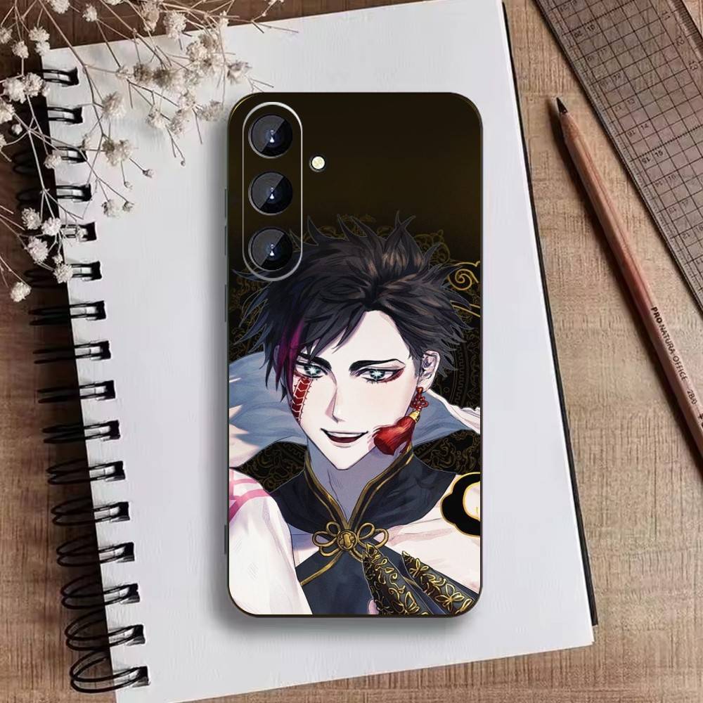D-Record of Ragnarok Anime Phone Case For Samsung Galaxy A73,A21s,A22,A31,A52,A53,A71,A41Soft Black Shell