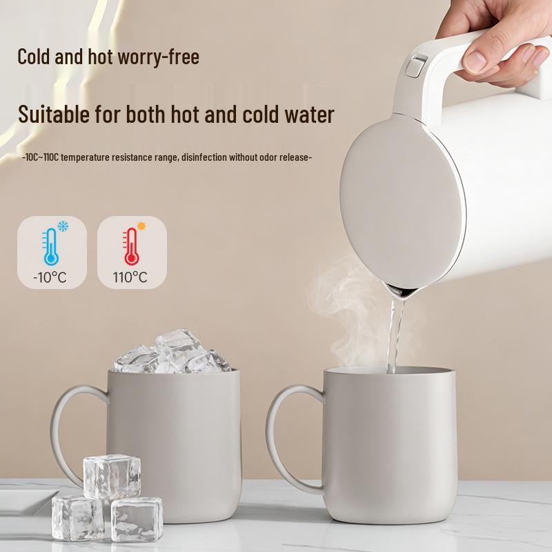 Stylish Solid Color Toothbrush & Mouthwash Cup - Ideal for Couples, Dorms, and Home Use